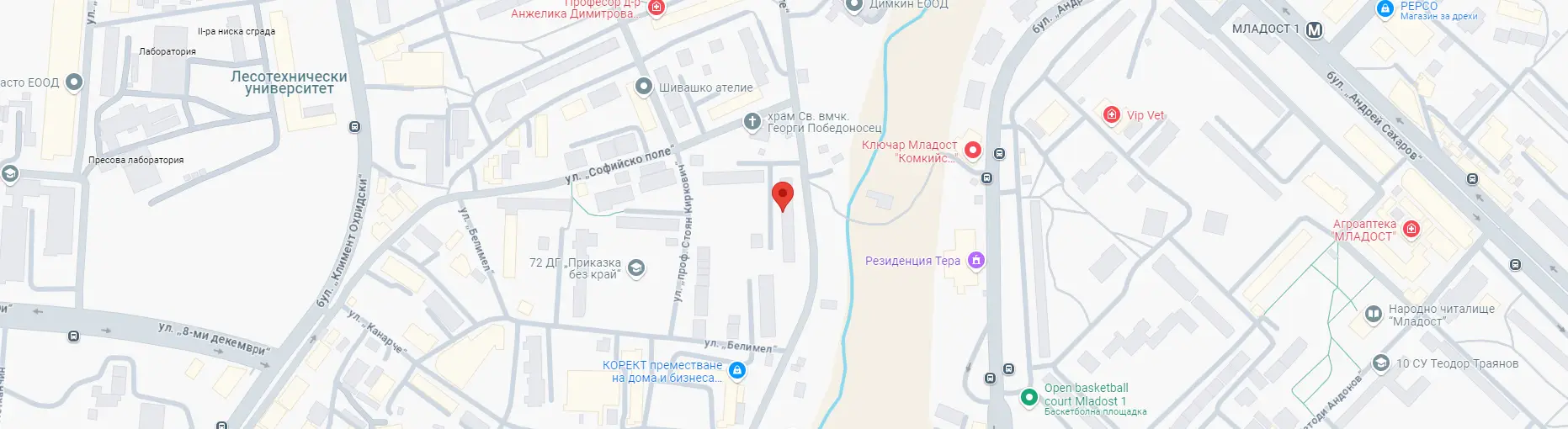 Sofiastroi локация